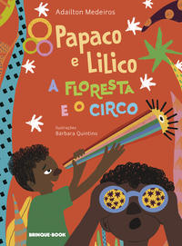 Capa do livro Papaco e Lilico, a floresta e o circo