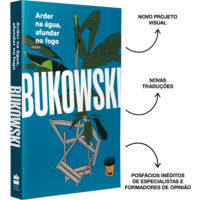 Capa do livro Arder na água, afundar no fogo - Nova edição comentada com tradução inédita e posfácio de Angélica Freitas