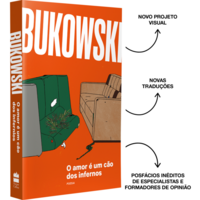 Capa do livro O amor é um cão dos infernos - Nova edição comentada com tradução inédita e posfácio de Liana Ferraz