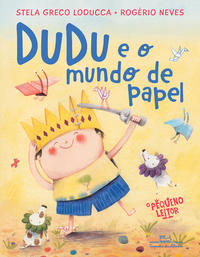 Capa do livro Dudu e o mundo de papel
