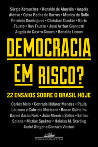 Capa do livro Democracia em risco?