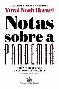 Capa do livro Notas sobre a pandemia