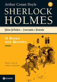 Capa do livro O signo dos quatro