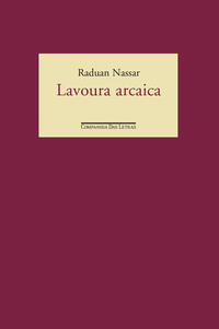 Capa do livro Lavoura arcaica