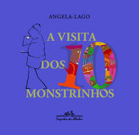 Capa do livro A visita dos 10 monstrinhos