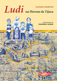 Capa do livro Ludi na floresta da Tijuca